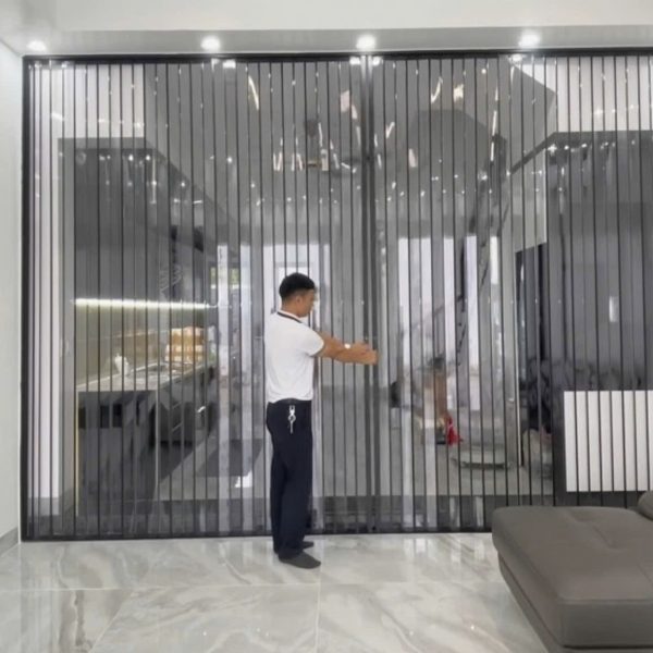 LẮP ĐẶT CỬA XẾP LÁ NHỰA