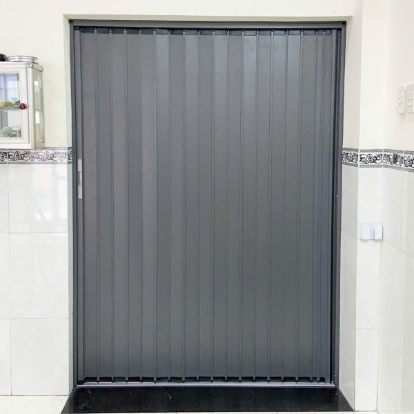 LẮP ĐẶT CỬA XẾP LÁ NHÔM CAO CẤP