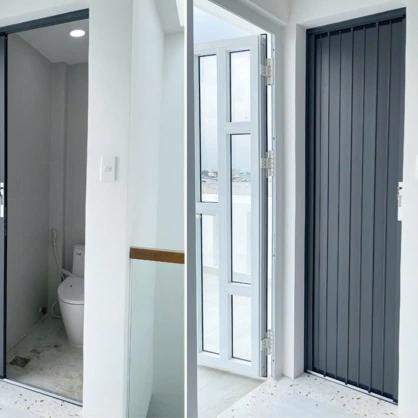 ỨNG DỤNG CỬA XẾP LÁ NHÔM CAO CẤP